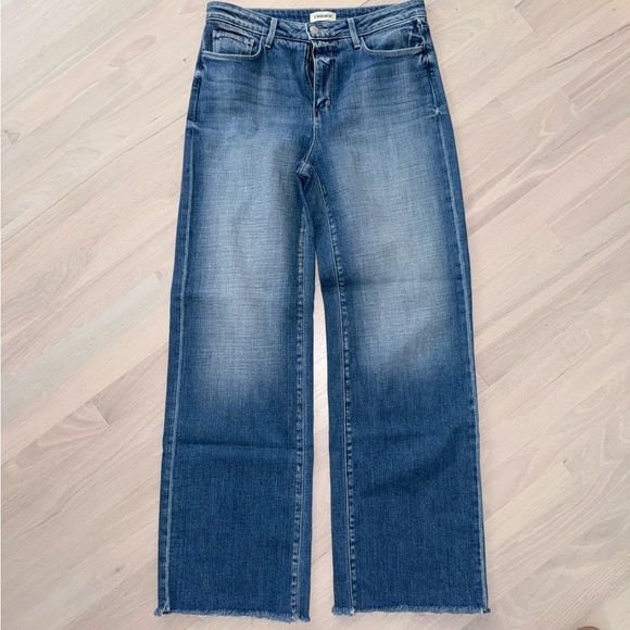 L’AGENCE Scottie Wide-Leg Jeans Size 28 Like New - Picture 2 of 9